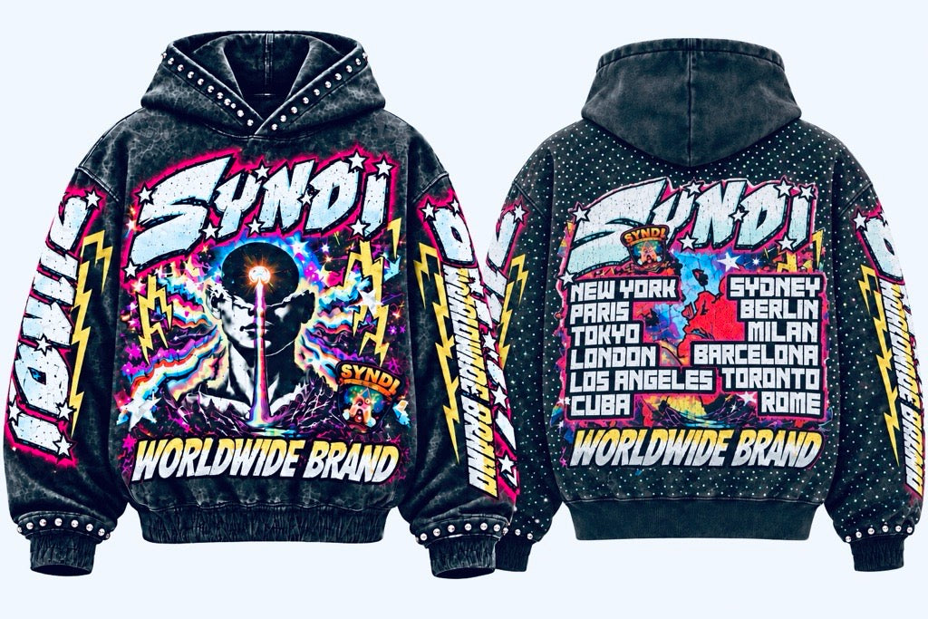 SYNDI Cosmic Graphic Hoodie